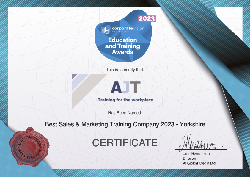 Award Winning Training